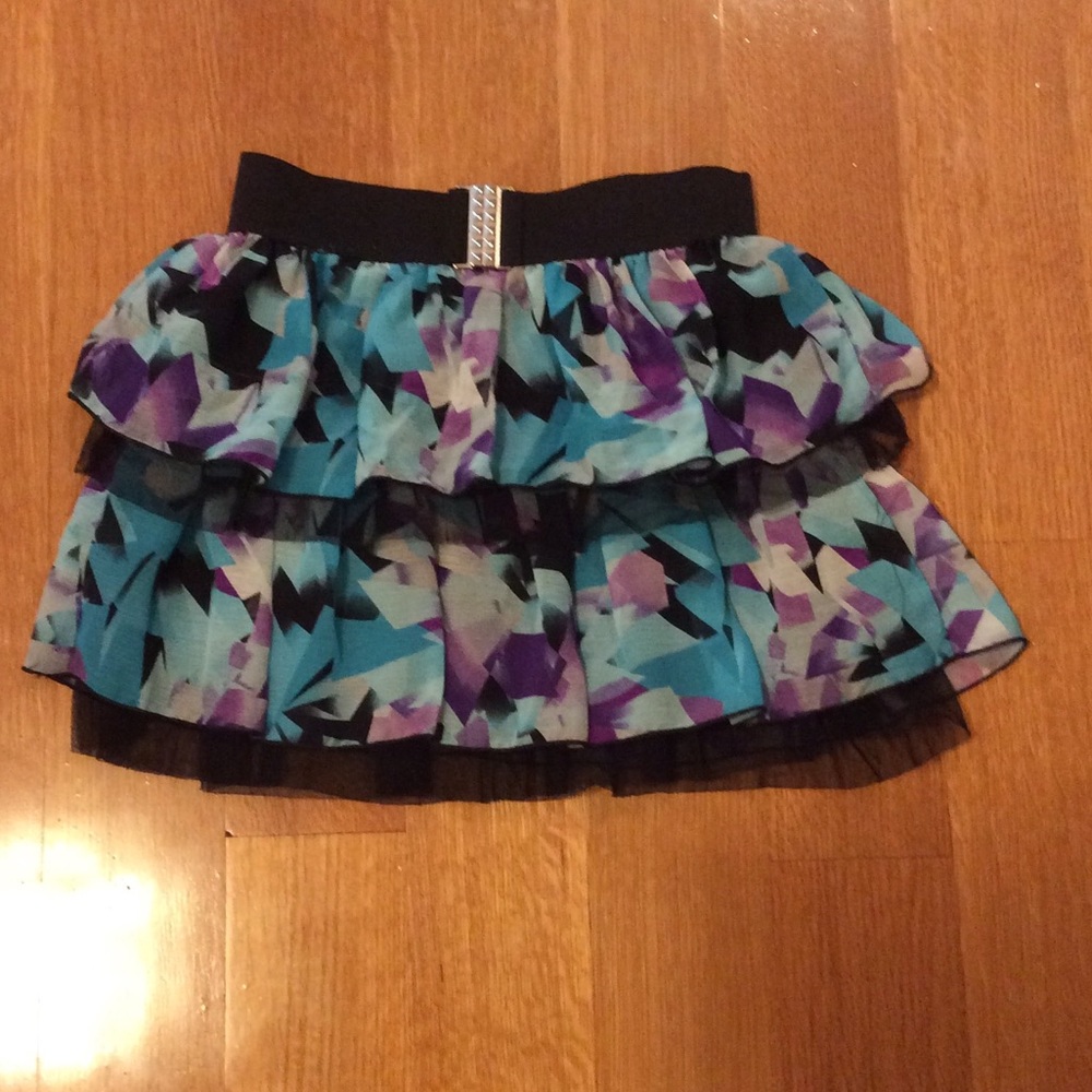 Amy’S Closet - Girls Multi Colored Skirt - Size L